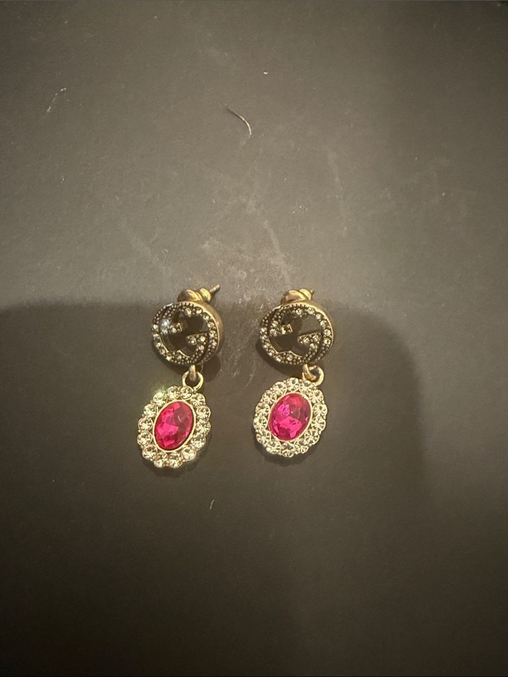Brand new Gucci earrings with gift bag